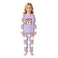 thumbnail image 3 of Family Halloween Pajama Set Long Sleeve Crew Neck, Soft Halloween Family Pajamas with Ghost Pumpkin Print, Spooky Matching Halloween Pajamas Sleepwear, 3 of 7