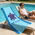 thumbnail image 4 of Bcylexb Colorful Quick Dry Beach Towels, 28"x 55" Sea Turtle Pattern Towels Portable Sand Free Lightweight Pool Towels for Beach Travel Swimming Bath Towel, 4 of 7