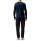 thumbnail image 2 of Dnzceghtig Conjunto de pijama de manga larga para hombre, de algodón, parte superior e inferior, 2 of 4