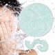 thumbnail image 4 of Mascarilla facial reutilizable de forro polar coral antienvejecimiento para mujeres, mamás y hermanas. Correa de un agujero verde, 4 of 5