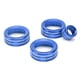 thumbnail image 4 of 4 Uds. Anillo de cubierta de perilla de aire acondicionado, decoración circular de Control de clima para tablero, apto para BRZ 2017-2020, 4 of 8