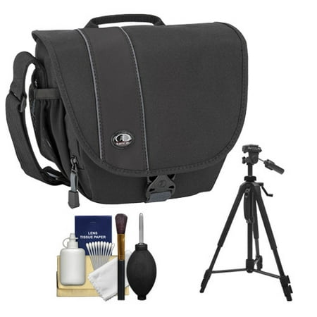 Tamrac 3444 Rally 4 Digital SLR Camera Case (Black) with Tripod + Accessory Kit for Canon, Nikon, Olympus, Panasonic, Fuji & Sony Alpha Cameras Tamrac 3444 Rally 4 Digital SLR Camera Case (Black) with Tripod + Accessory Kit for Canon, Nikon, Olympus, Panasonic, Fuji & Sony Alpha Cameras