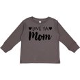 thumbnail image 3 of Inktastic Love Ya, Mom- Mothers Day Boys or Girls Long Sleeve Toddler T-Shirt, 3 of 5