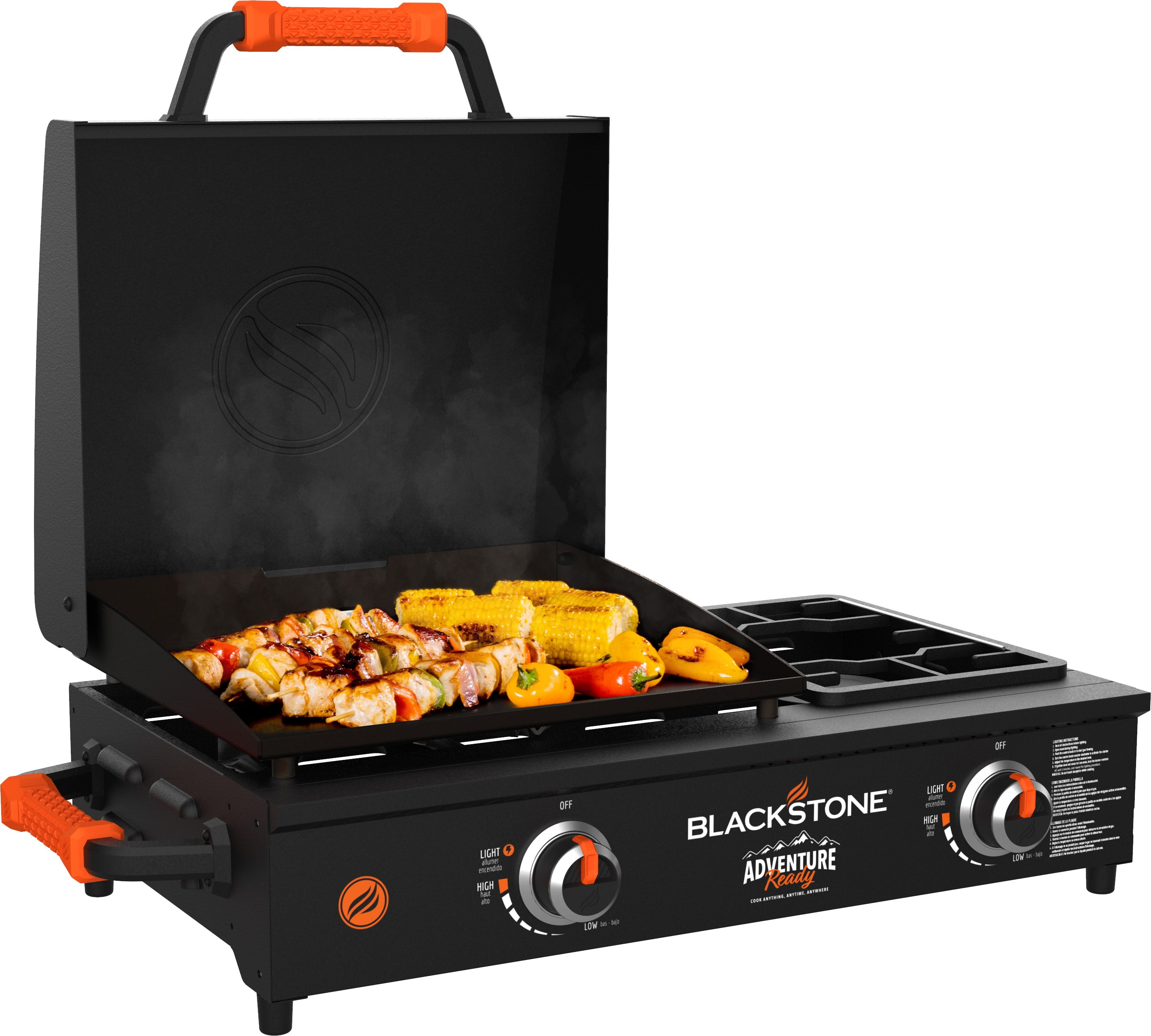 Anholdelse fødselsdag lave et eksperiment Blackstone Adventure Ready 17" Tabletop Griddle with Range Top - Walmart.com