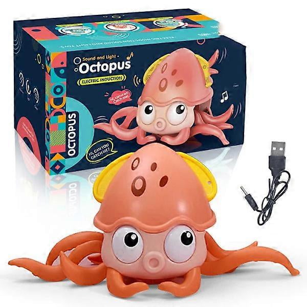 Kids Induction Escape Octopus Crab Crawling Toy Baby Electronic Pets Musical Toys