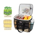 thumbnail image 2 of FORMRS Insulated Cooler Bag 24 Cans Capacity Soft Leakproof Lunch Box with Side Pockets, Retro Halloween Cat, 2 of 7