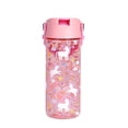 thumbnail image 4 of Elemental Splash Kids Water Bottle - Plastic Water Bottle - BPA Free - Leak Proof - Straw Lid - Pop-it Handle - Durable - For Girls, Boys & School Reusable Water Bottle - 18oz - Unicorn, 4 of 5