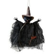 thumbnail image 3 of Adorno decorativo de Halloween, regalo, muñeco colgante espeluznante decorativo, suministros para fiestas, hogar, patio, cocina, jardín, vacaciones gato negro, 3 of 8