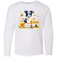 thumbnail image 3 of Inktastic Bookworm Border Collie Long Sleeve Youth T-Shirt, 3 of 5