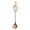 Rose Golden, variant on 6 Pack 304 Stainless Steel Music Note Spoons | Creative Guitar Shaped, Leaf, and Cat Stirring Spoons - Ideal for Coffee, Tea, Desserts, and Milkshakes
