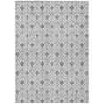 thumbnail image 2 of Addison Rugs Chantille Indoor/Outdoor Transitional Geometric Silver Washable Rectangle Rug, 3' x 5', 2 of 6