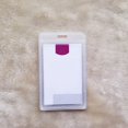 thumbnail image 1 of ID Card Badge Holder, Hard Plastic Permit ID Card Badge Employee Name Tag Holder Cover White One Size, 1 of 8