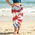 thumbnail image 4 of BLTIBY Beach Cover Ups Skirts for Girls Long Sarong Wraps Skirt Lightweight Swimsuit Coverup Skirt Stylish Bikini Cover Up Red Free Size, 4 of 9