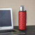 thumbnail image 5 of Christmas 20oz Stainless Steel Thermal Bottle with Tea Filter and Cup Lid, Vacuum Insulated Coffee Mug with 316L Inner Liner, Leakproof Travel Thermos for Office, Commute & Outdoor, 5 of 7