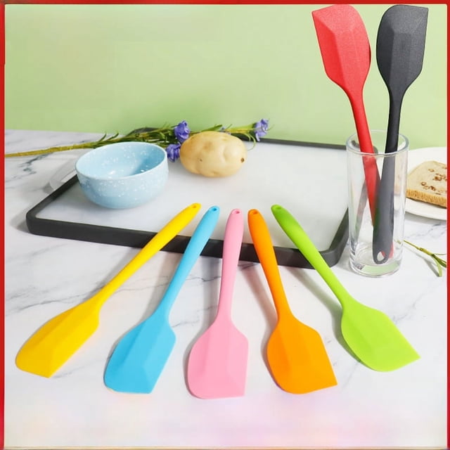 Espátula de silicona Espátula para crema de pasteles Espátula de silicona grande Espátula de silicona para repostería doméstica