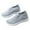 Gray, variant on 2024 Women's Slip On Lightweight Mesh Walking Shoes Large Size Fashion Casual Breathable Round Toe Sports Shoes Pink