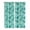 Turquoise, variant on Red Geometric Kitchen Curtains 72 Inch Length, Modern Morocco Abstract Art Grommet Top Bedroom Living Room Curtains, Light Filtering Cafe Curtain Drapes 2 Panels Set 104''x72''