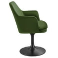 thumbnail image 5 of Side Dining Chair Armchair, Green, Velvet, Metal, Bar Pub Cafe Bistro Dining Kitchen Hospitality Restaurant, Modern Contemporary, HB37304, 5 of 10