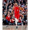 C.J. McCollum Portland Trailblazers Unsigned Dribbling Photograph