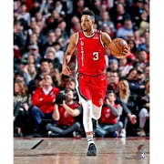 C.J. McCollum Portland Trailblazers Unsigned Dribbling Photograph