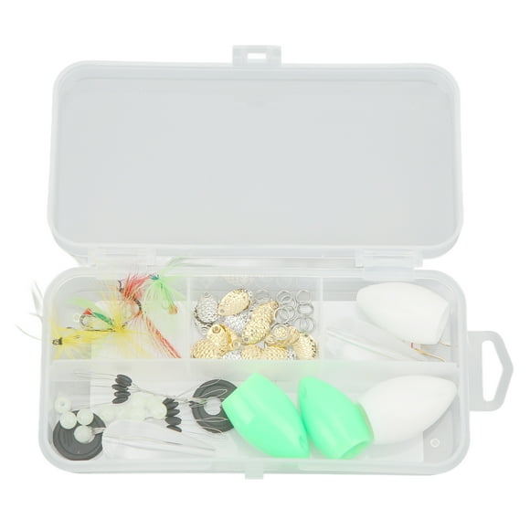 MAYUJIAA Fly Hook Throwing Set Simulation Fishing Lures Bait Kit with Floating and Slow Sinking Aids for Outdoor Fishing HW313-2157