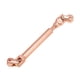 thumbnail image 5 of Eje de transmisión de oro rosa 1/10, repuesto para camión, coche, modelo de vehículo El 112-163MM, 5 of 9