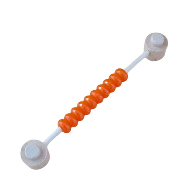 Planche Sensorielle Accessoires DIY Matériel Compétences Motrices Perles Planche d'Activités pour Entraînement Orange