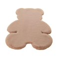 thumbnail image 1 of facefd Cartoon Animal Bedroom Carpet Polyester Solid Color Bedside Sofa Area Rug Decorative Bay Window Floor Mat for Accessories Pink 60x80cm Dark Pink 45x60cm, 1 of 6