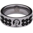 thumbnail image 2 of Lucky Cat Tungsten Carbide Ring, 2 of 9