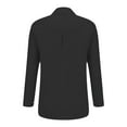 thumbnail image 6 of Yigetop Long Sleeve Shirts for Women, Womens Cotton Linen Button Down Shirt Linen Button Down Shirt Women Black XL, 6 of 9