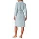 thumbnail image 3 of Bata de baño para mujeres INSPIRE CHIC, duradera, ligera, tipo kimono, bata de lujo para spa, resort y hotel, color gris azul, 3 of 5