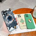 thumbnail image 2 of Case For Honor X6 X6S X6A Flower Soft Liquid Silicone Square Lens Protection Back Cover For Huawei Honor X 6 X6 S A Coque Bumper, 2 of 7