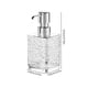 thumbnail image 3 of Dispensador de jabón espumante para baño y cocina - Bote recargable de espuma para jabón de manos y gel de ducha, plástico transparente o gris, 6,1" de altura, 3 of 8