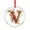 Pattern-2, variant on Blue Tractor Pattern Xmas Ornament Appreciation Gift for Xmas Friend Bestie Nurse Teacher Mentor Boss Coworker Construction Car Harvester Tractor Round Glass Christmas Ornaments