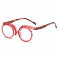 thumbnail image 3 of Gafas de maquillaje con montura multicolor que se abren hacia arriba y hacia abajo para personas mayores, gafas de maquillaje con una sola apertura, 3 of 5
