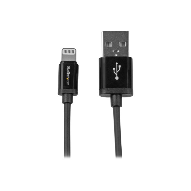 Startech USBLT15CMB USB to Lightning Cable Apple MFi Certified Short 15