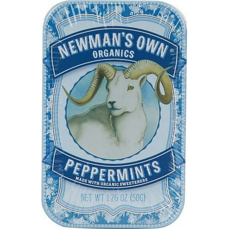 Newman's Own Organics Mints Peppermint 1.76 oz