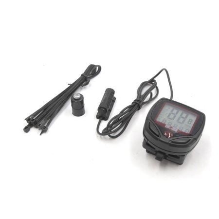 Black Waterproof LCD Display Road Bike Bicycle Computer Odometer (Best Road Bike Speedometer)