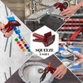 thumbnail image 6 of BIMZUC RTV and Silicone Tube Dispenser, Aluminum Alloy Multifunctional Hand Tool, 6.3 inches / 16 cm, 6 of 9