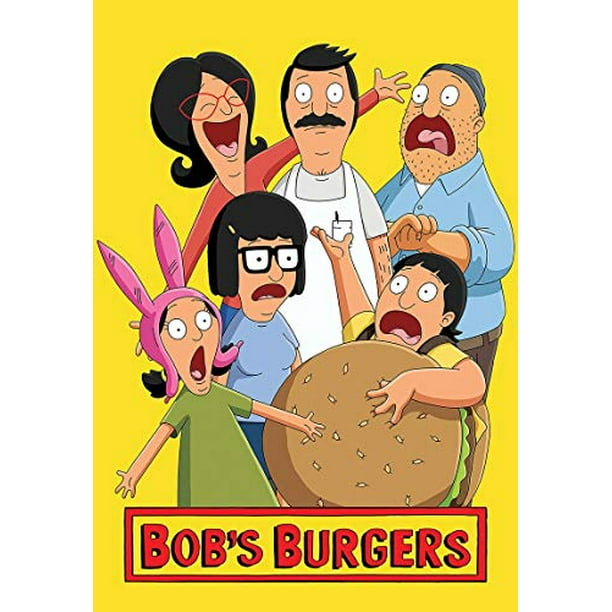 USAOPOLY Bobs Burgers Famille Portrait Puzzle 1000 Pièces Premium Puzzle Fox Bobs Burgers TV Show Puzzles à Collectionner avec Bob, Tina, Gène, Louise et Tina Belcher