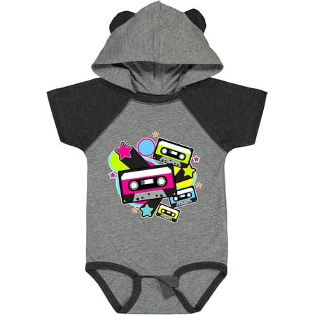 

Inktastic The 80s Cassette Tapes Gift Baby Boy or Baby Girl Bodysuit