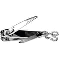 thumbnail image 2 of Performance Tool 5990676 Aluminum Silver Nail Clipper Key Chain - Silver, Pack of 50, 2 of 3