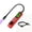 Red, variant on GL77B Refrigerant Leak Detector, Halogen Freon Sniffer, High Sensitivity HVAC AC Leak Tester, Detects R22 R32 R134a R410a for Automotive Air Conditioner & Refrigerator Repair (Black)