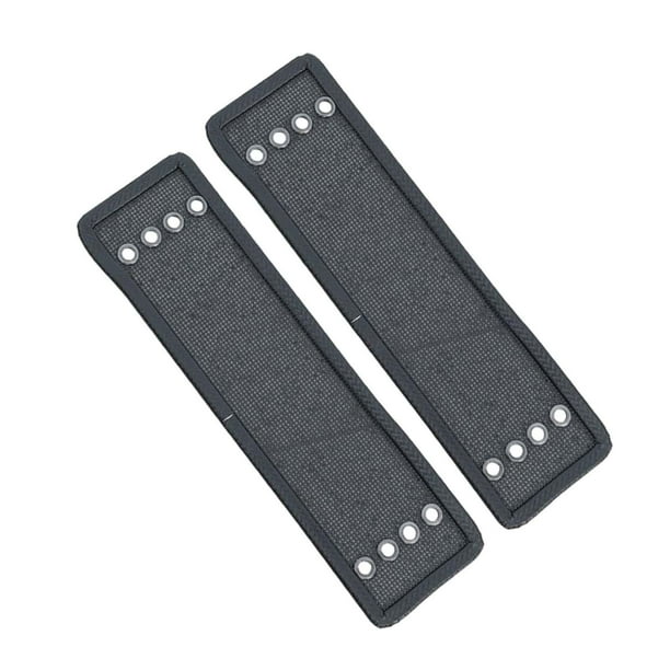 2 piezas de insertos de parrilla delantera, accesorios de protección de de agua de red, reemplaza los embellecedores de protección para Acero inoxidable Yotijar Cubierta de red de parrilla delantera