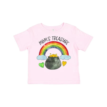 

Inktastic Mom s Treasure St. Patrick s Day Rainbow Gold Gift Toddler Boy or Toddler Girl T-Shirt