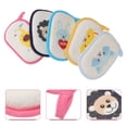 thumbnail image 3 of POINTERTECK 5PCS Lovely Baby Bath Sponge Infant Shower Sponge Practical Newborn Bath Towel, 3 of 6