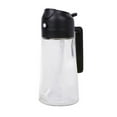 thumbnail image 2 of Sioweci 470ML Oil Dispenser Spray Pour 2 in 1 Olive Bottle Sprayer for Air Fryer Salad Frying Multi-Liquid Oil BPA-Free Glass Wide Mouth Oil Sprayer Kitchen Tools Black, 2 of 13