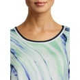 thumbnail image 4 of Secret Treasures Women's and Women's Plus Size Knit Sleep Shirt with Short Sleeves, 4 of 5