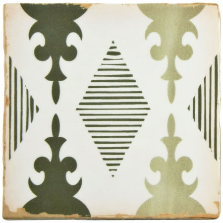 SomerTile Archivo Mandir Encaustic 4-7/8 in. x 4-7/8 in. Ceramic Floor and Wall Tile (5.9 sq. ft. / case)