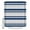 Grey Navy Blue, variant on Small Stall Shower Curtain 36x72 Inch Narrow Half Size Navy Blue Stripes Bath Curtains Bathroom Decor Modern Minimalist Horizontal Ombre Lines Waterproof Fabric Shower Curtain Set with Hooks 36 Inch